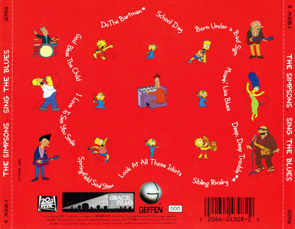 The Simpsons – The Simpsons Sing The Blues (CD, usado)