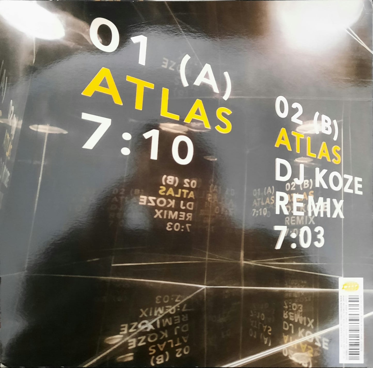 Battles – Atlas (12", Reino Unido, 2007)