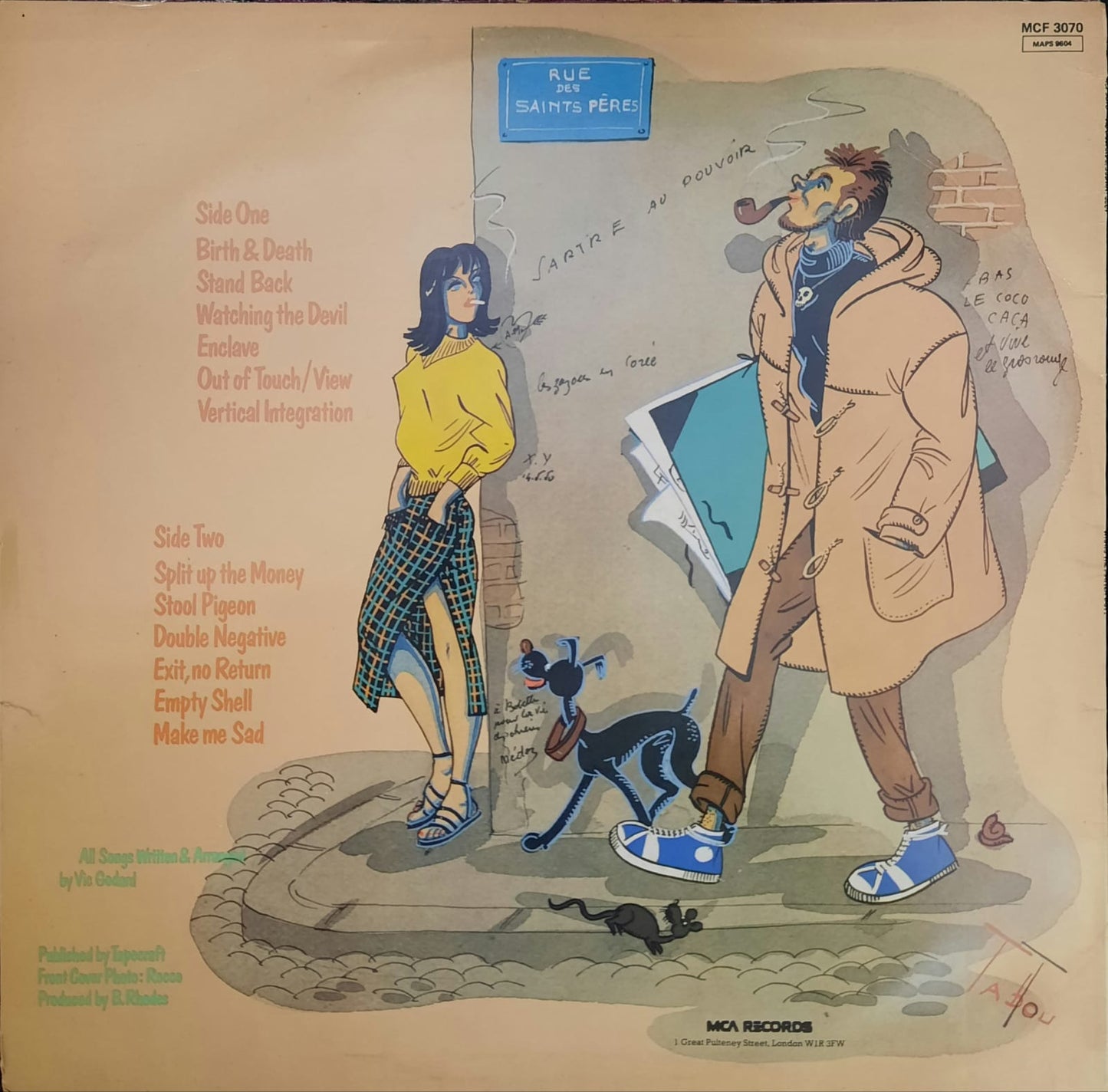 Vic Godard & Subway Sect – What's The Matter Boy? (LP, Reino Unido, 1980)