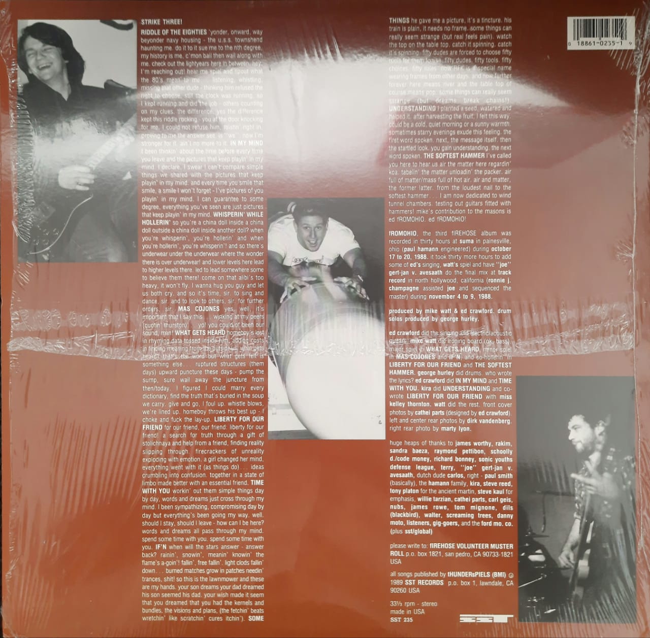 Firehose - Fromohio (LP, EE.UU., 1989)