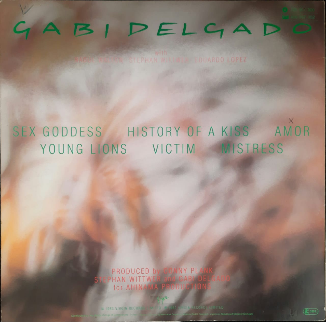 Gabi Delgado – Mistress (LP, Europa, 1983)