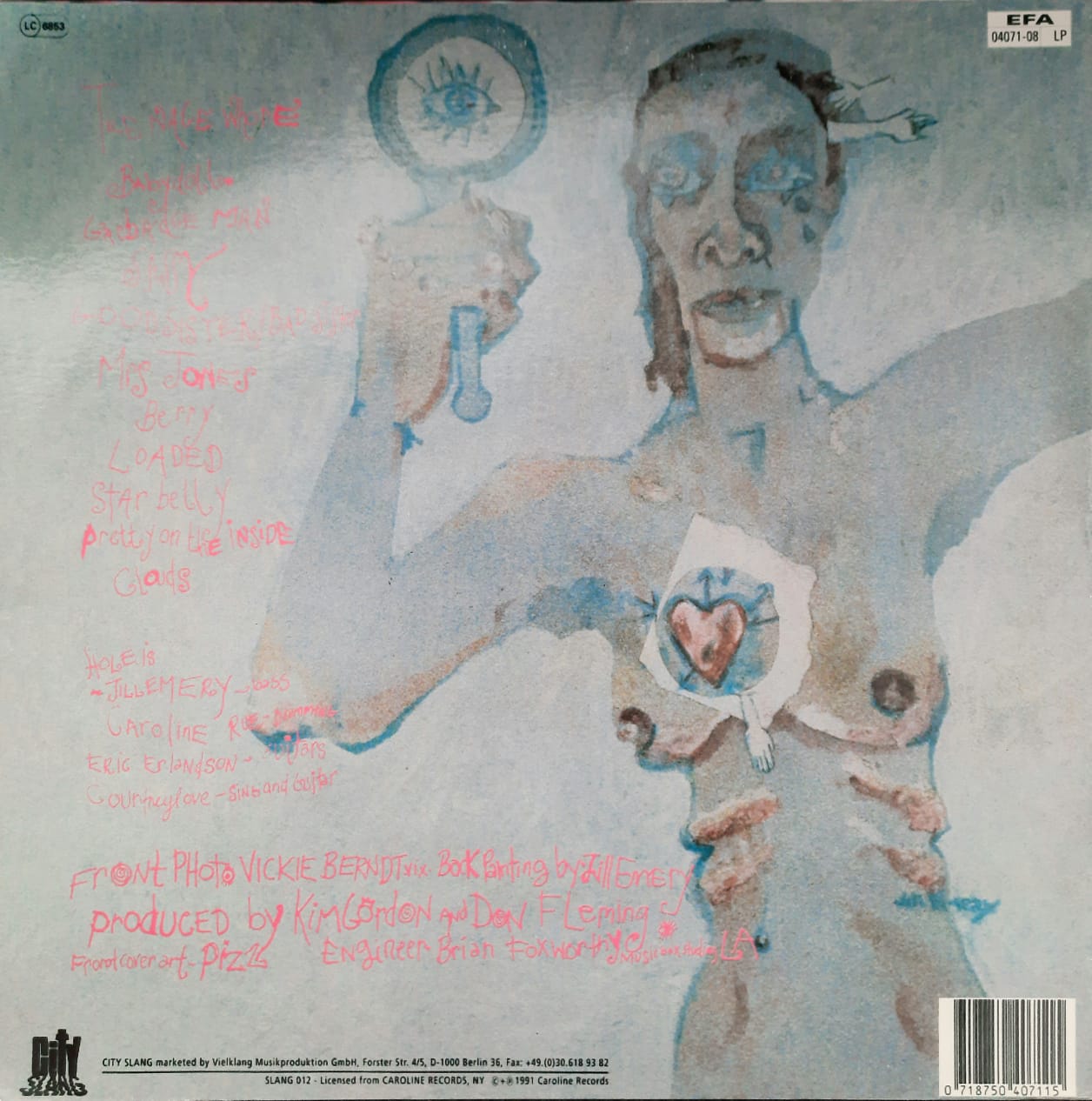 Hole – Pretty On The Inside (LP, no oficial, Alemania, 2016)