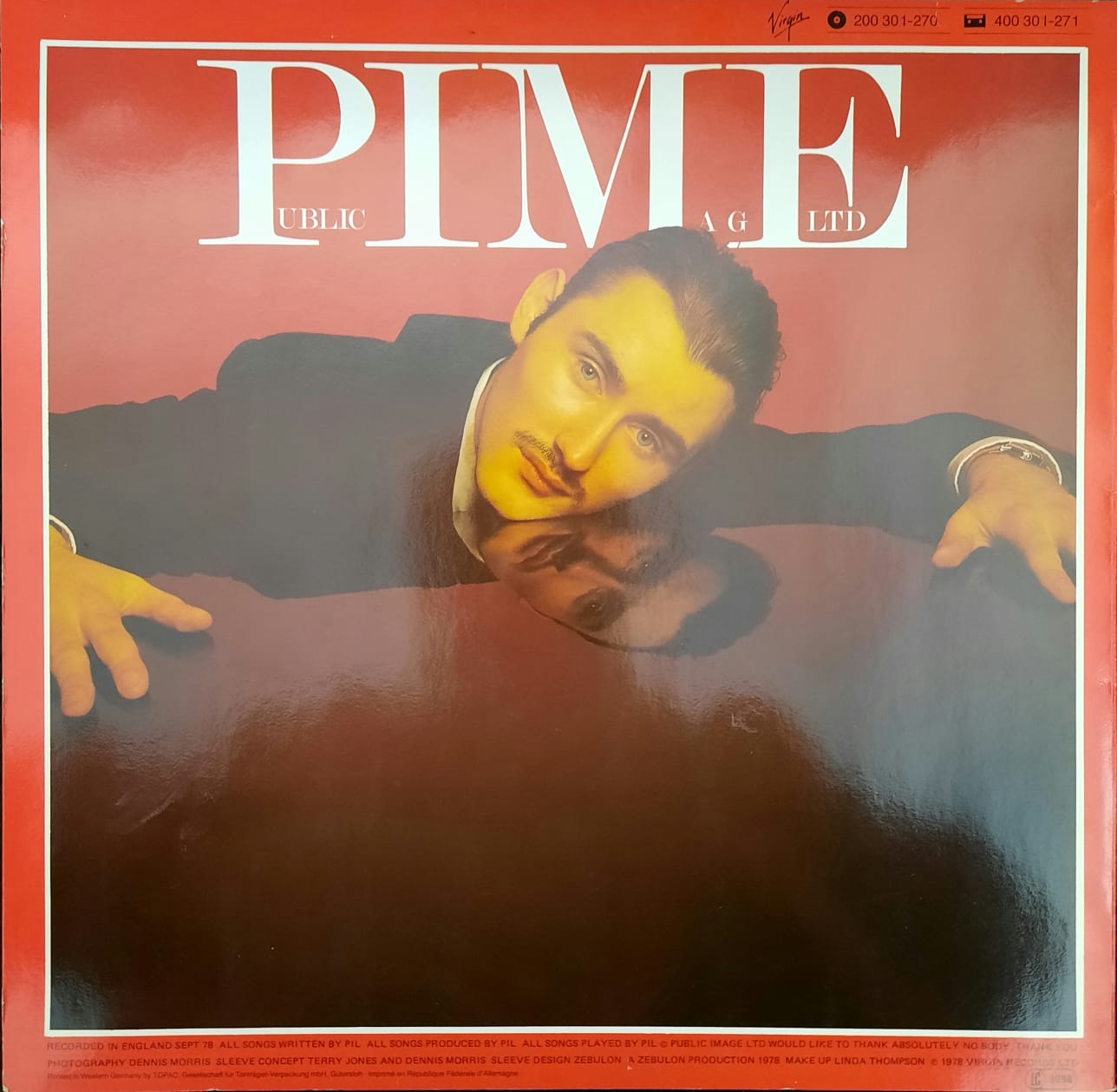 Public Image Ltd – Public Image (First Issue) (LP, Europa, 1984)