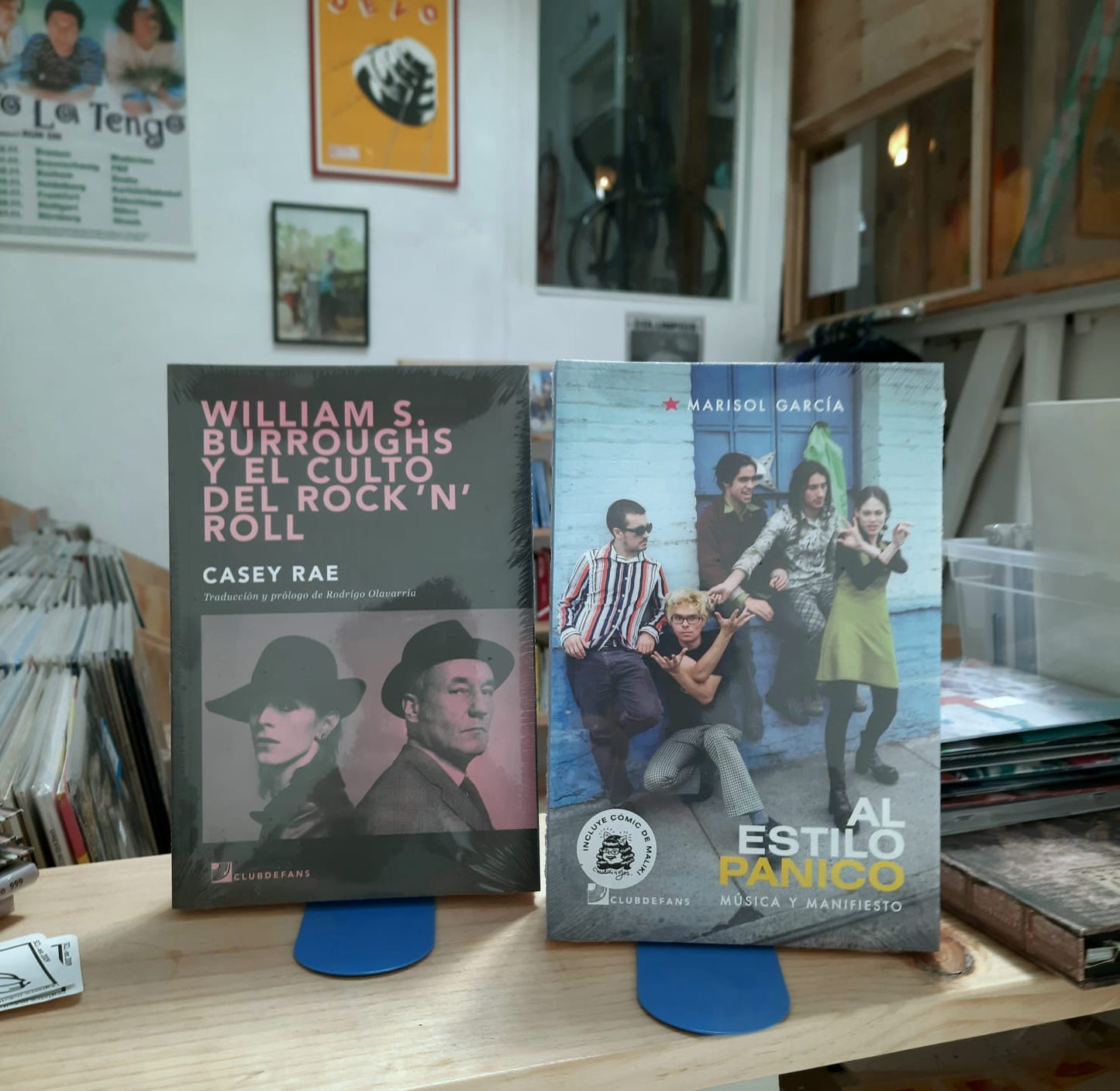 Al estilo Panico + William S. Burroughs y el culto del rock 'n' roll