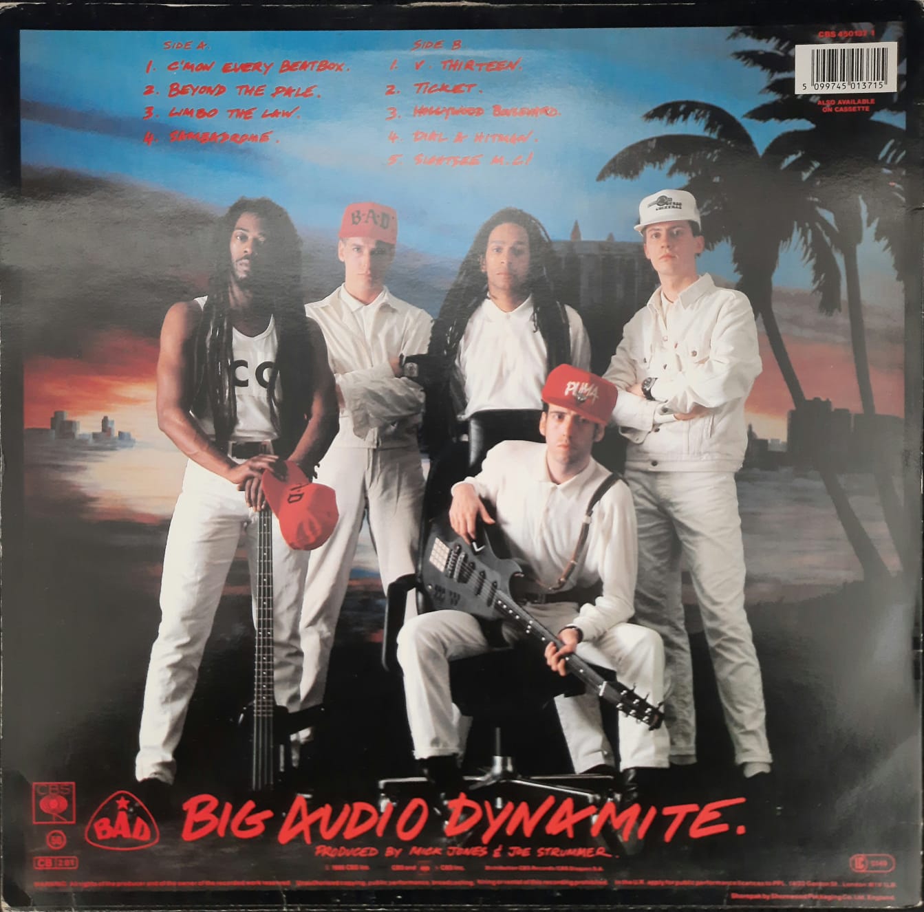Big Audio Dynamite – No. 10, Upping St. (LP, Europa, 1986)