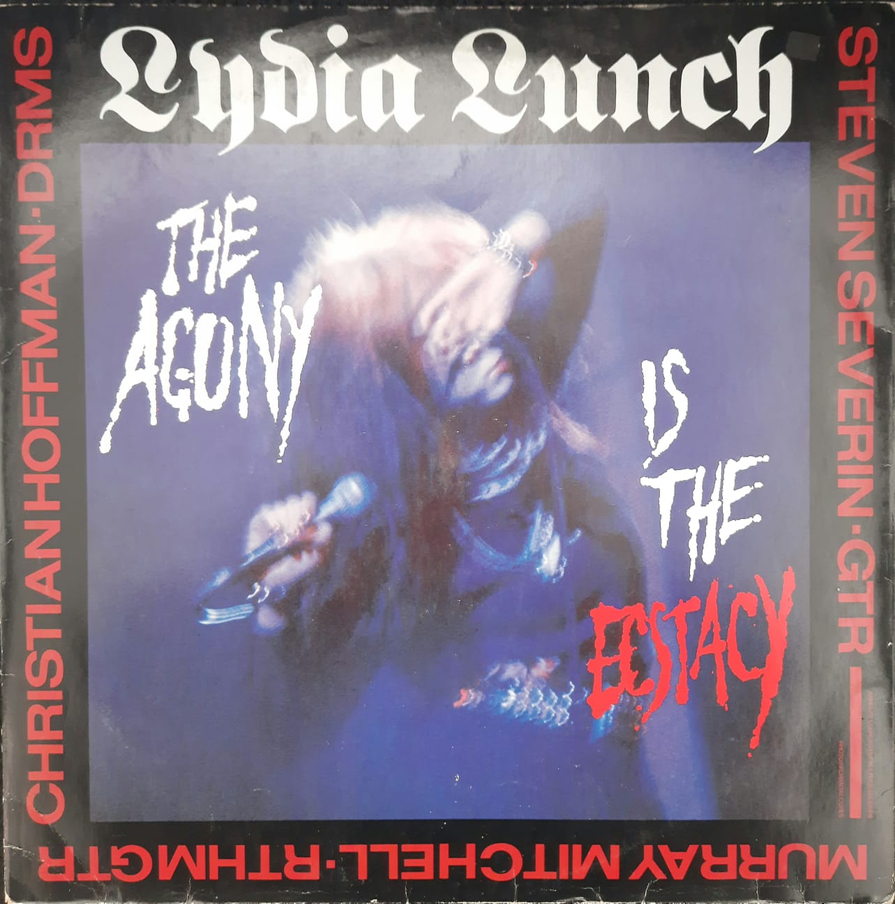 The Birthday Party / Lydia Lunch – Drunk On The Pope's Blood / The Agony Is The Ecstacy (12", Reino Unido, 1982)