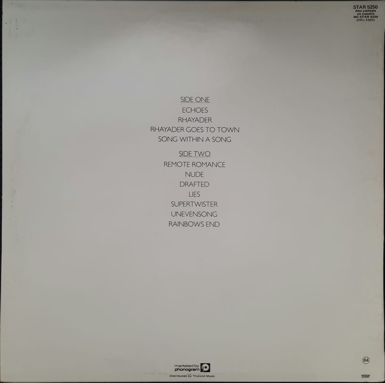 Camel – Chameleon The Best Of Camel (LP, Países Bajos, 1981)