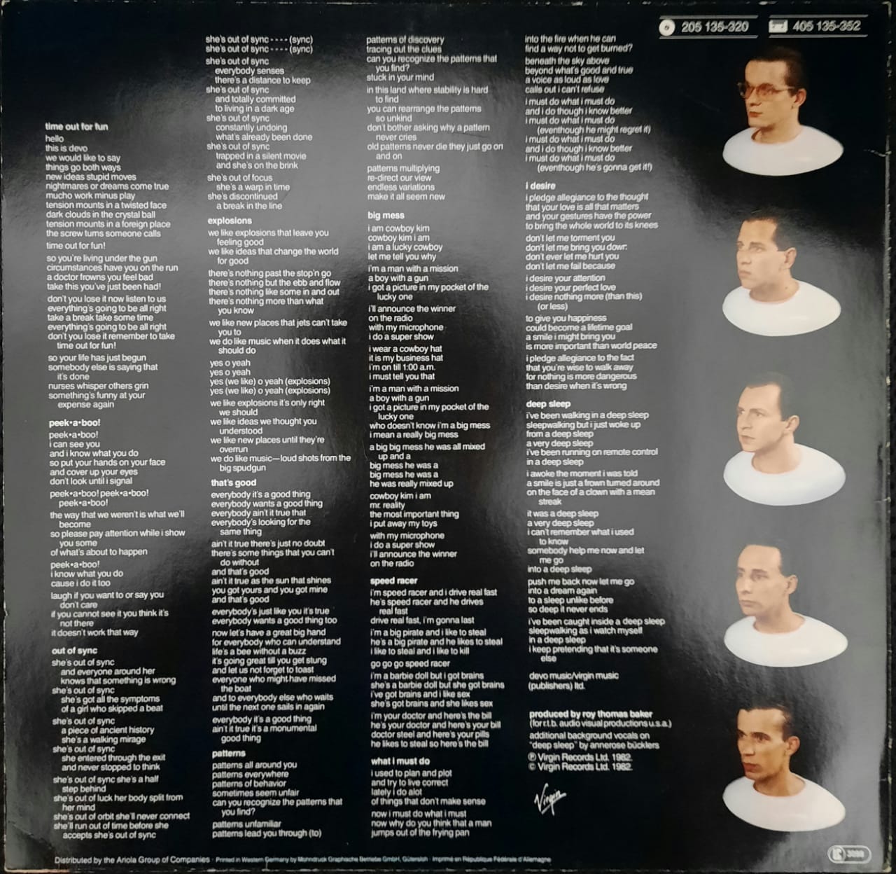 Devo – Oh No! It's Devo (LP, Europa, 1982)