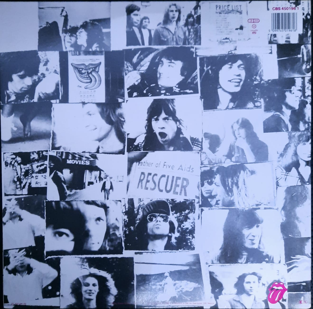 The Rolling Stones – Exile On Main St (LP, Europa, 1987)