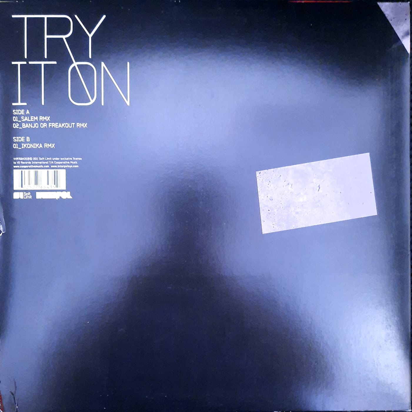 Interpol – Try It On (12", Europa, 2011)