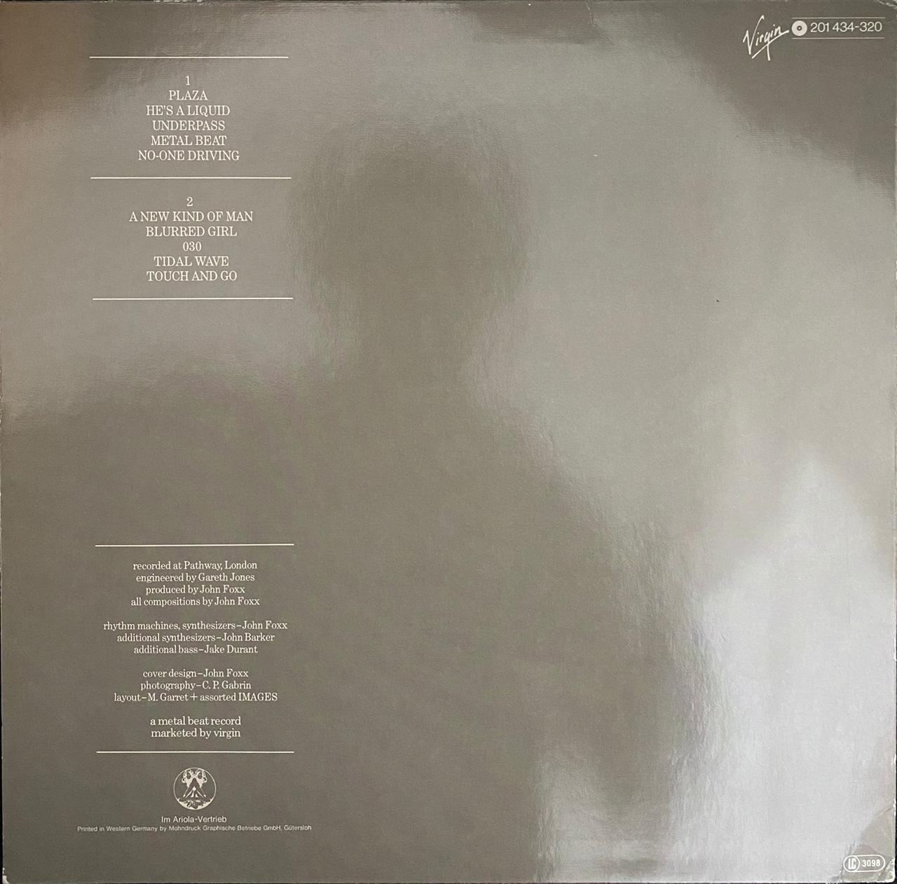 John Foxx – Metamatic (LP, Alemania, 1980)