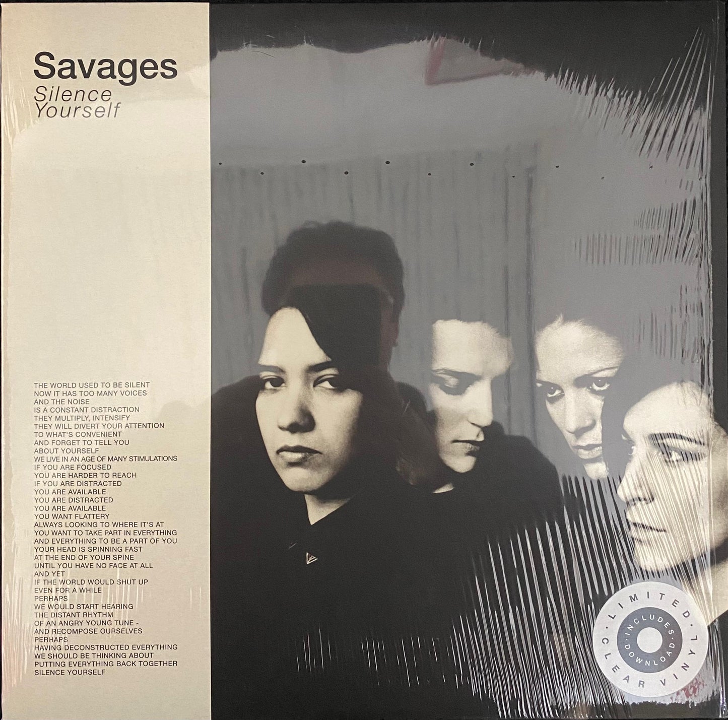 Savages – Silence Yourself (LP, Reino Unido / EE.UU., 2013)