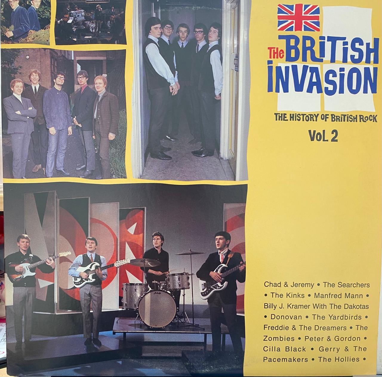 Various – The British Invasion (The History Of British Rock, Vol. 2) (LP, EE.UU, 1988)