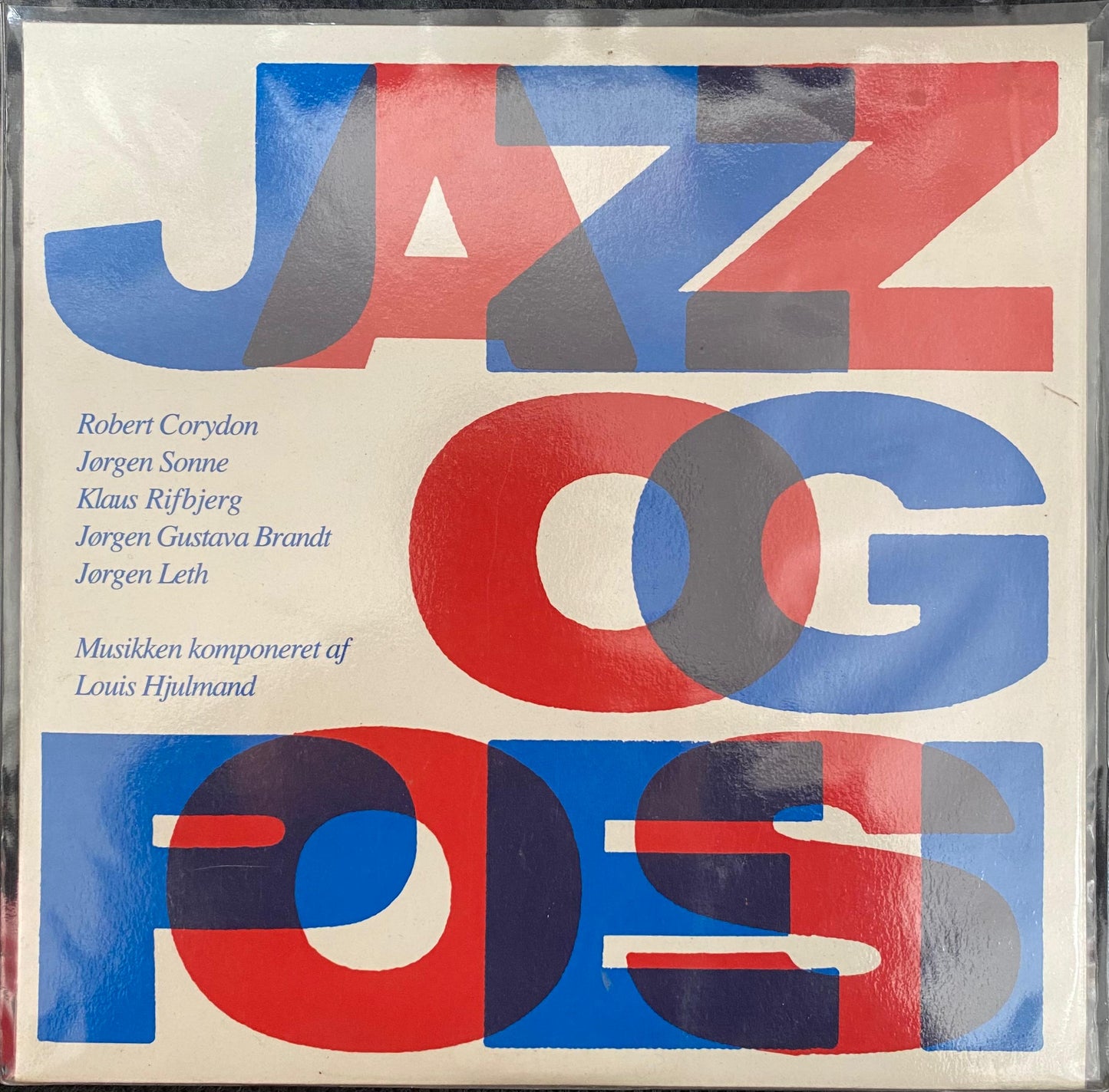 Louis Hjulmand, Bent Axen, Alex Riel, Benny Nielsen – Jazz Og Poesi (LP, 10", Italia, 2013)