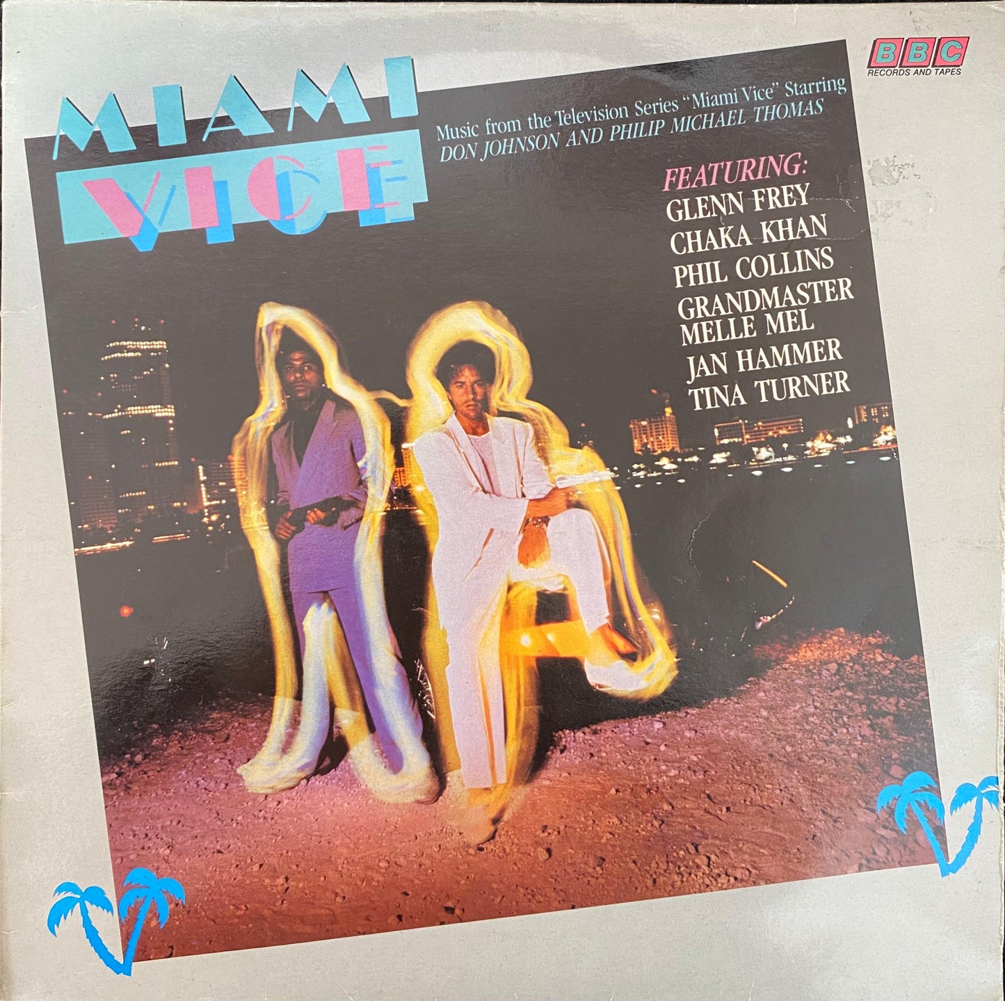 Varios Artistas – Miami Vice (LP, Reino Unido, 1985)