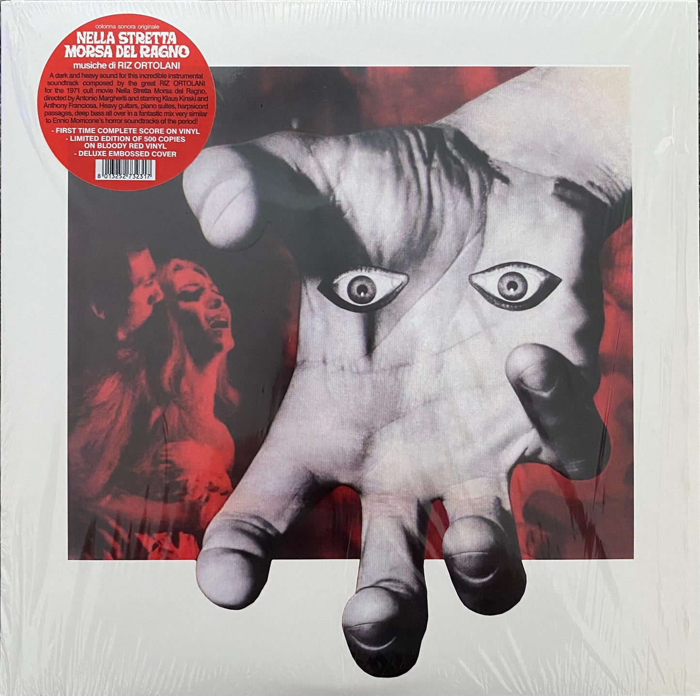 Riz Ortolani – Nella Stretta Morsa Del Ragno (Colonna Sonora Originale Del Film) (LP, Italia, 2016)