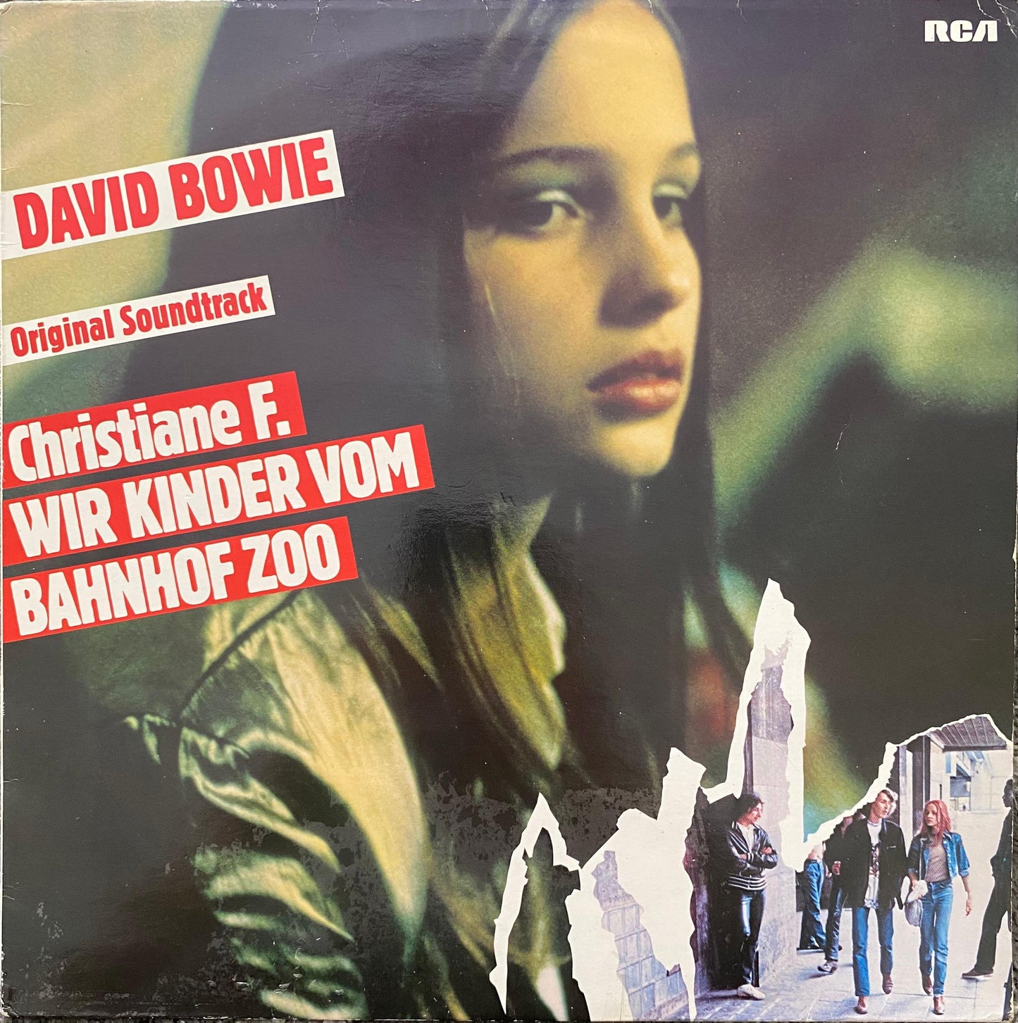 David Bowie – Christiane F. Wir Kinder Vom Bahnhof Zoo (Original Soundtrack) (LP, Alemania, 1981)