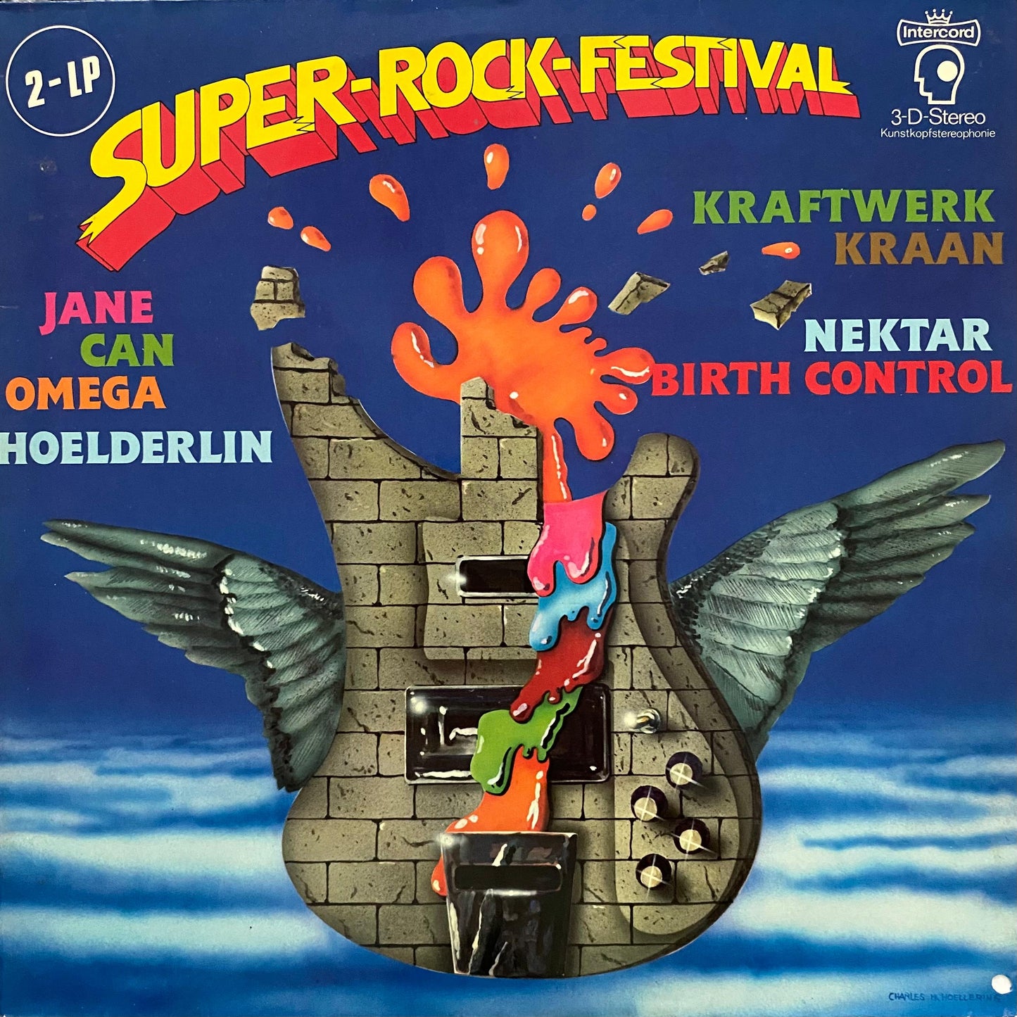 Varios Artistas – Super-Rock-Festival (LP, Alemania, 1977)