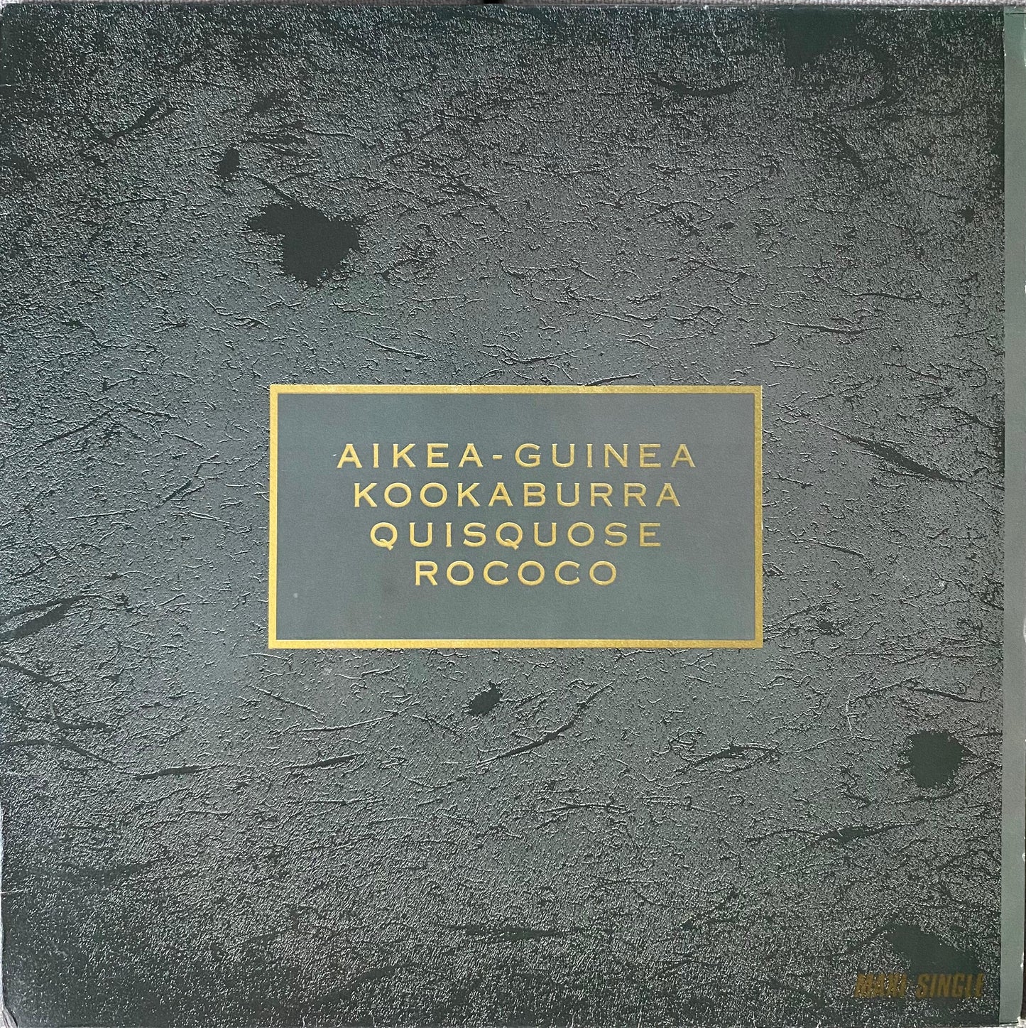 Cocteau Twins – Aikea-Guinea (12", España, 1985)