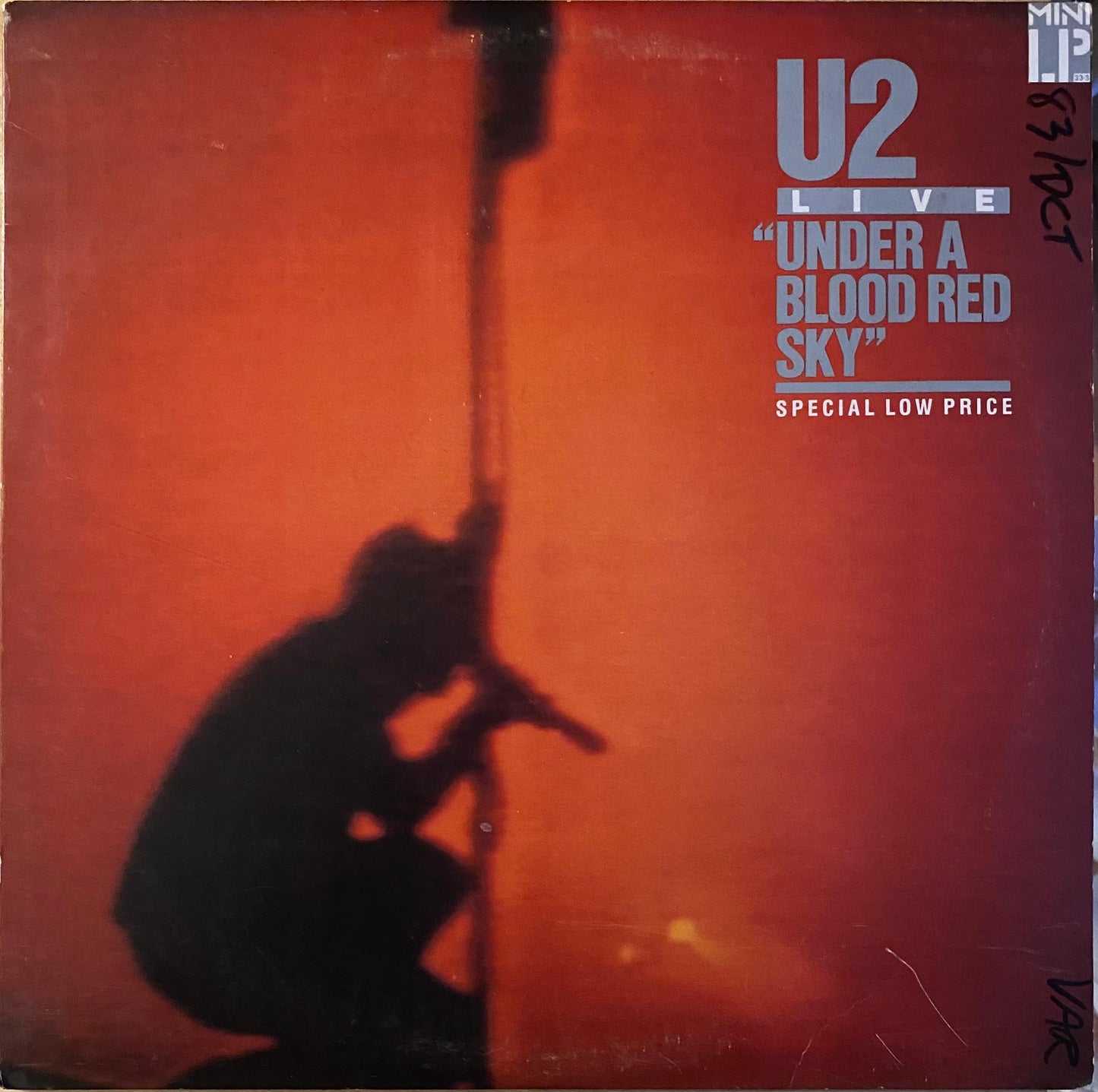 U2 – Live "Under A Blood Red Sky" (LP, EE.UU., 1983)