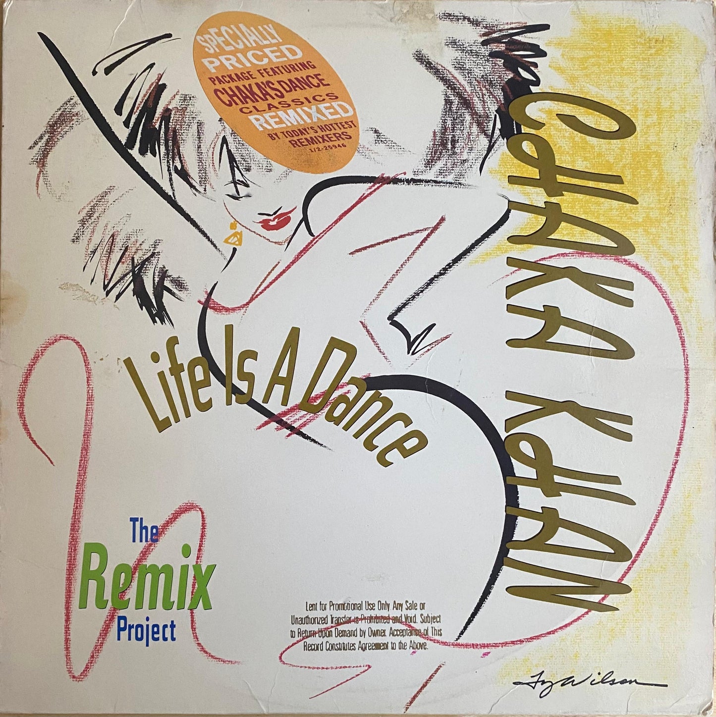 Chaka Khan – Life Is A Dance - The Remix Project (LP, EE.UU., 1989)