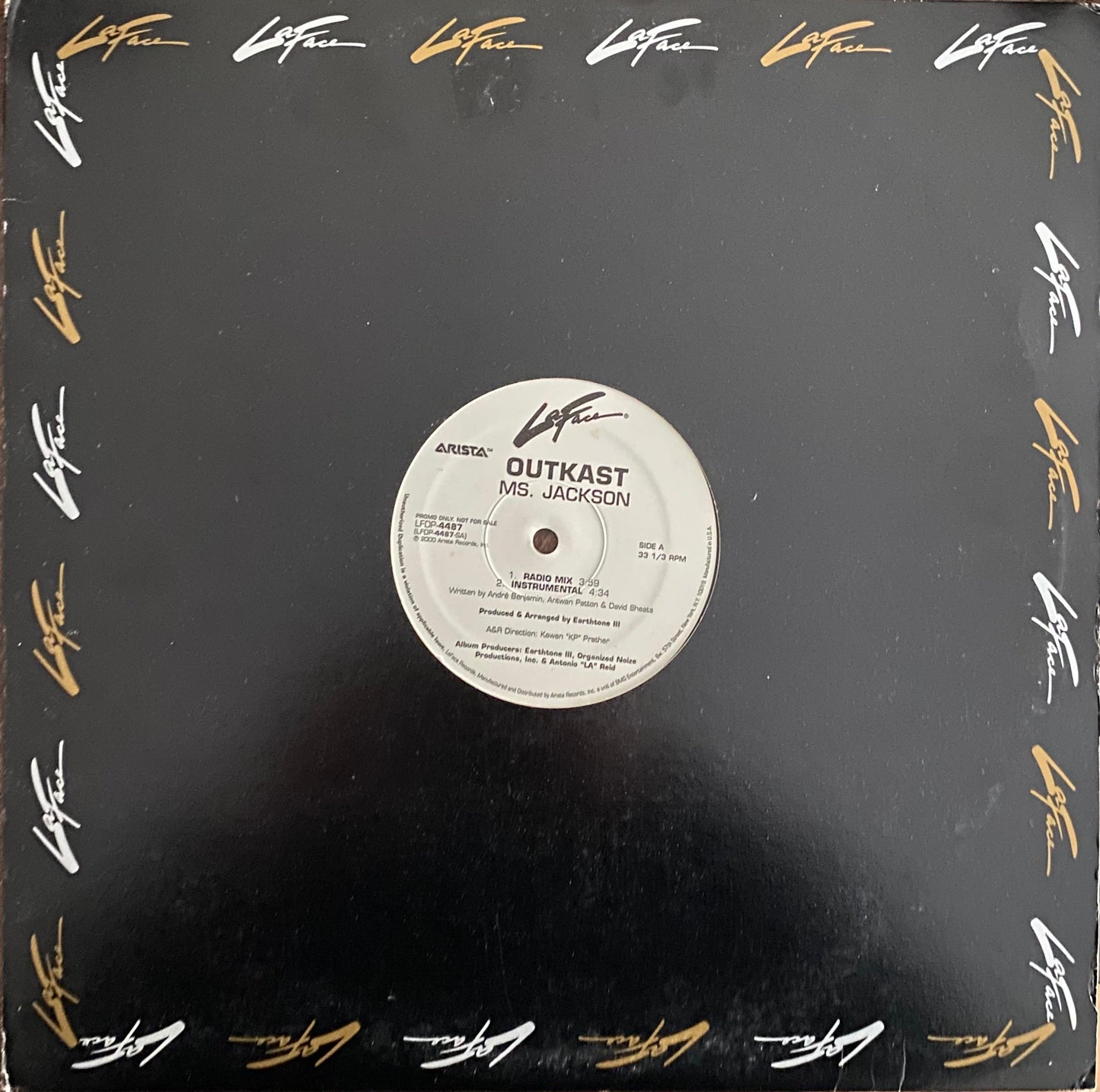 OutKast – Ms. Jackson (12", EE.UU., 2000)