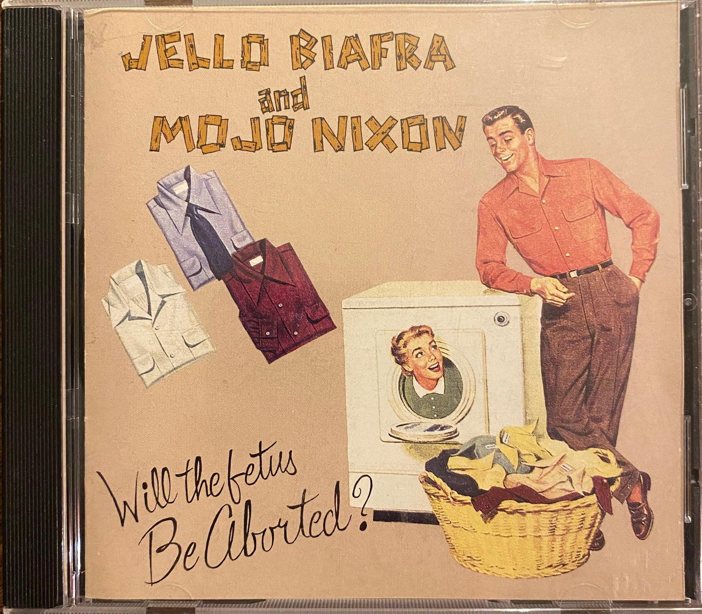 Jello Biafra And Mojo Nixon – Will The Fetus Be Aborted? (CD, usado)