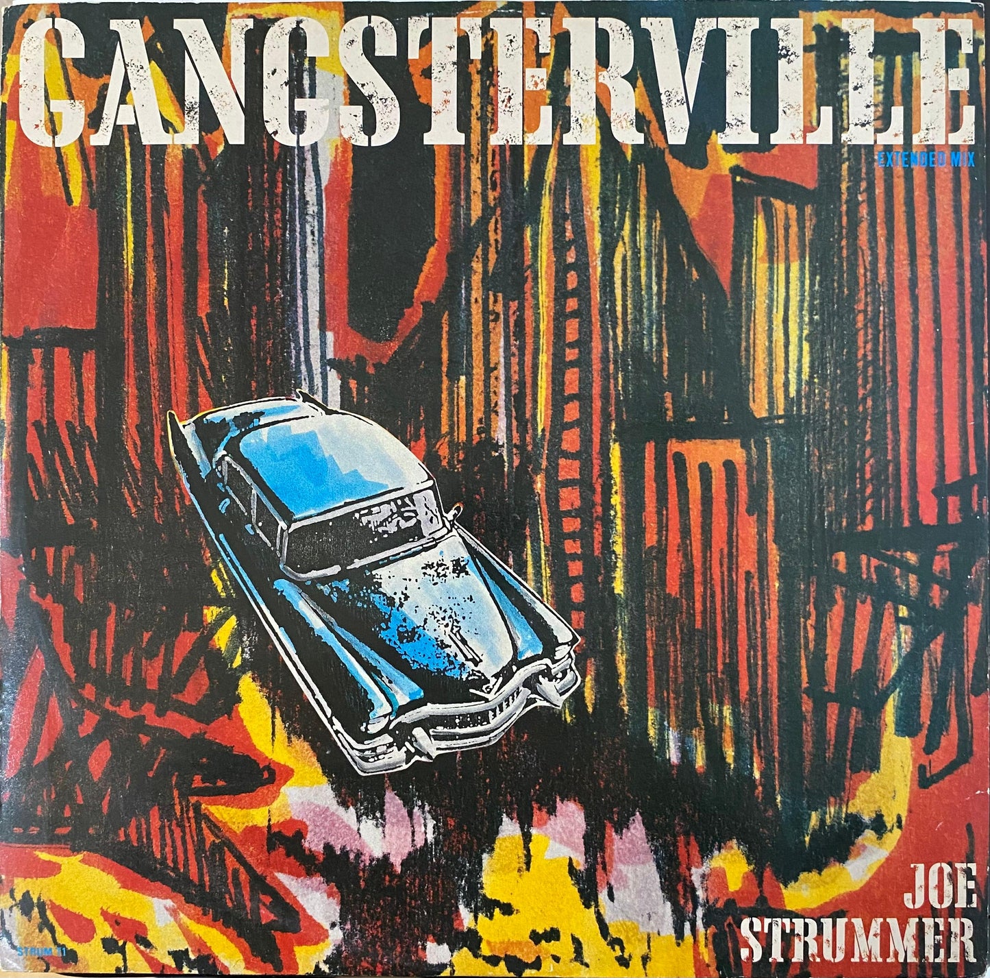 Joe Strummer – Gangsterville Extended Mix (12", Reino Unido, 1989)