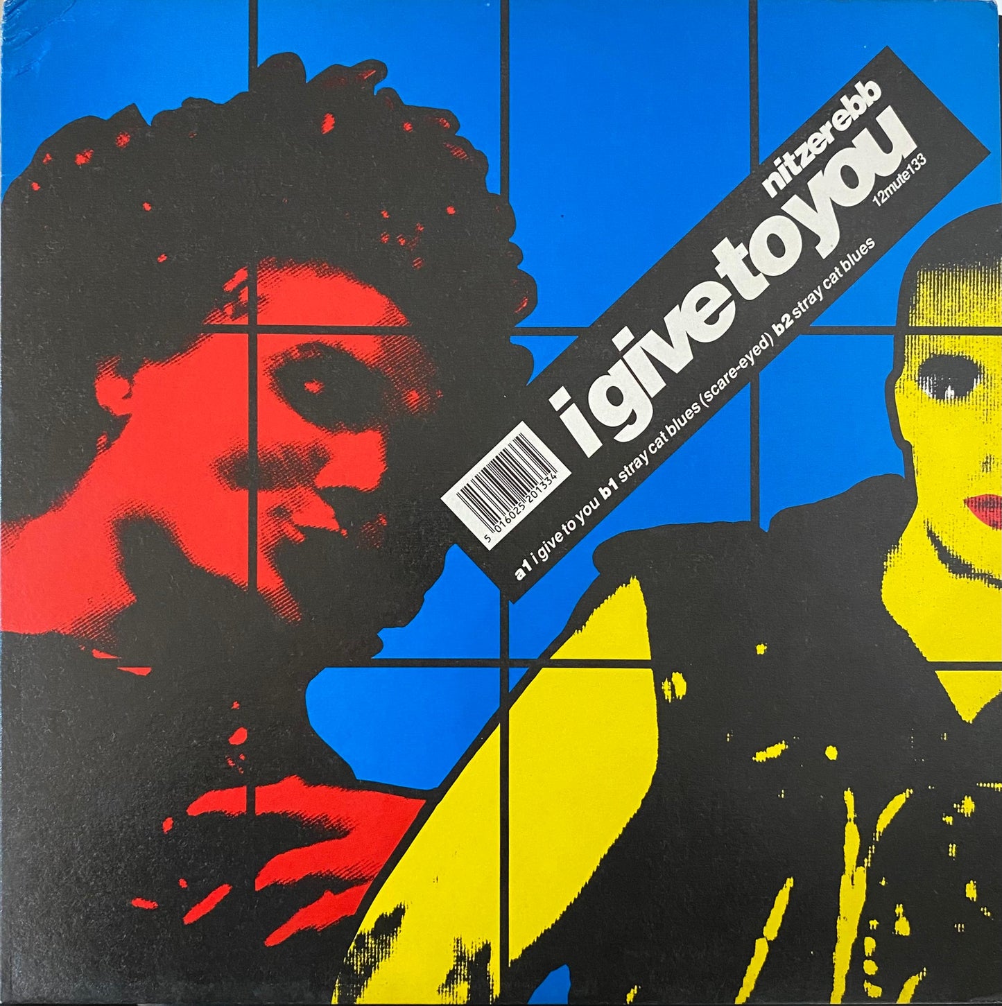 Nitzer Ebb – I Give To You (12", Reino Unido, 1991)