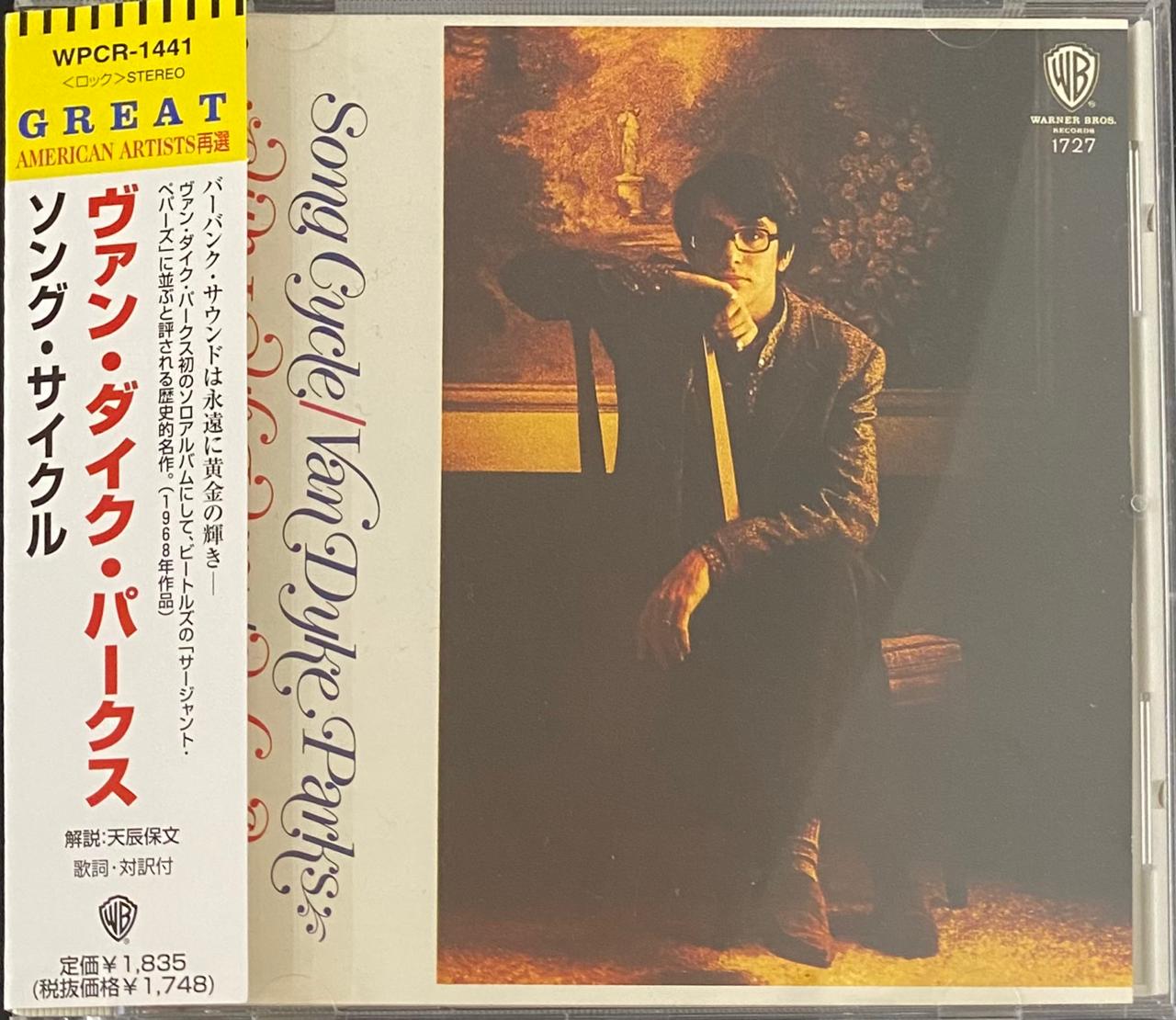 Van Dyke Parks – Song Cycle (CD, usado)