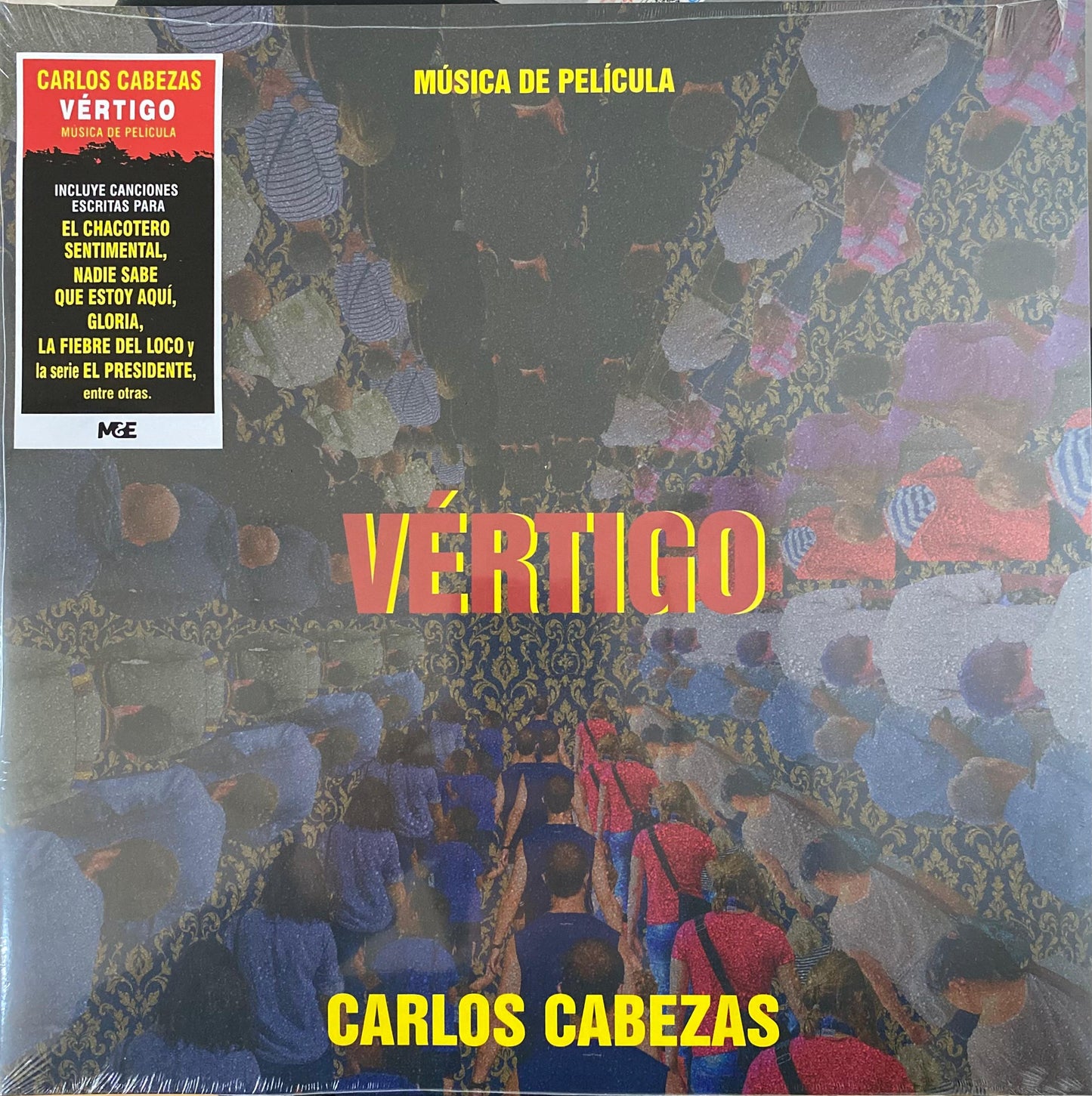 Carlos Cabezas – Vértigo - Música de Película (LP)