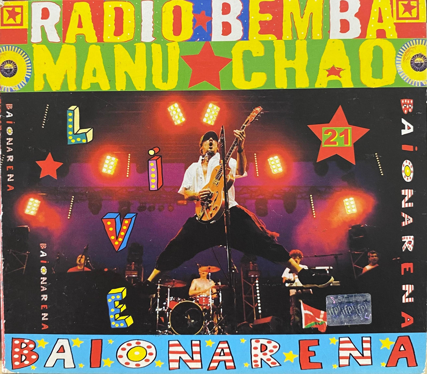 Manu Chao – Live Baionarena (CD + DVD, usado)