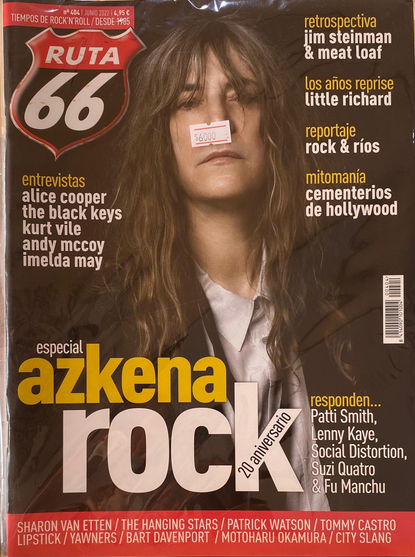 Ruta 66, nº 404, especial Azkena Rock (revista)