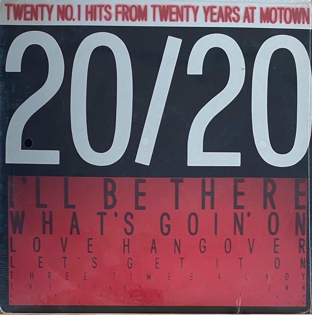 Varios artistas – 20/20 Twenty No.1 Hits From Twenty Years At Motown (LP)