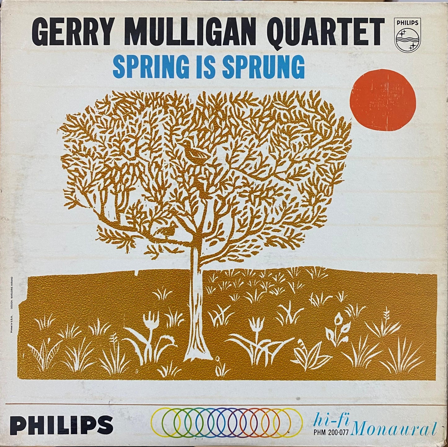 Gerry Mulligan Quartet – Spring Is Sprung (vinilo, usado, EE.UU., 1963)