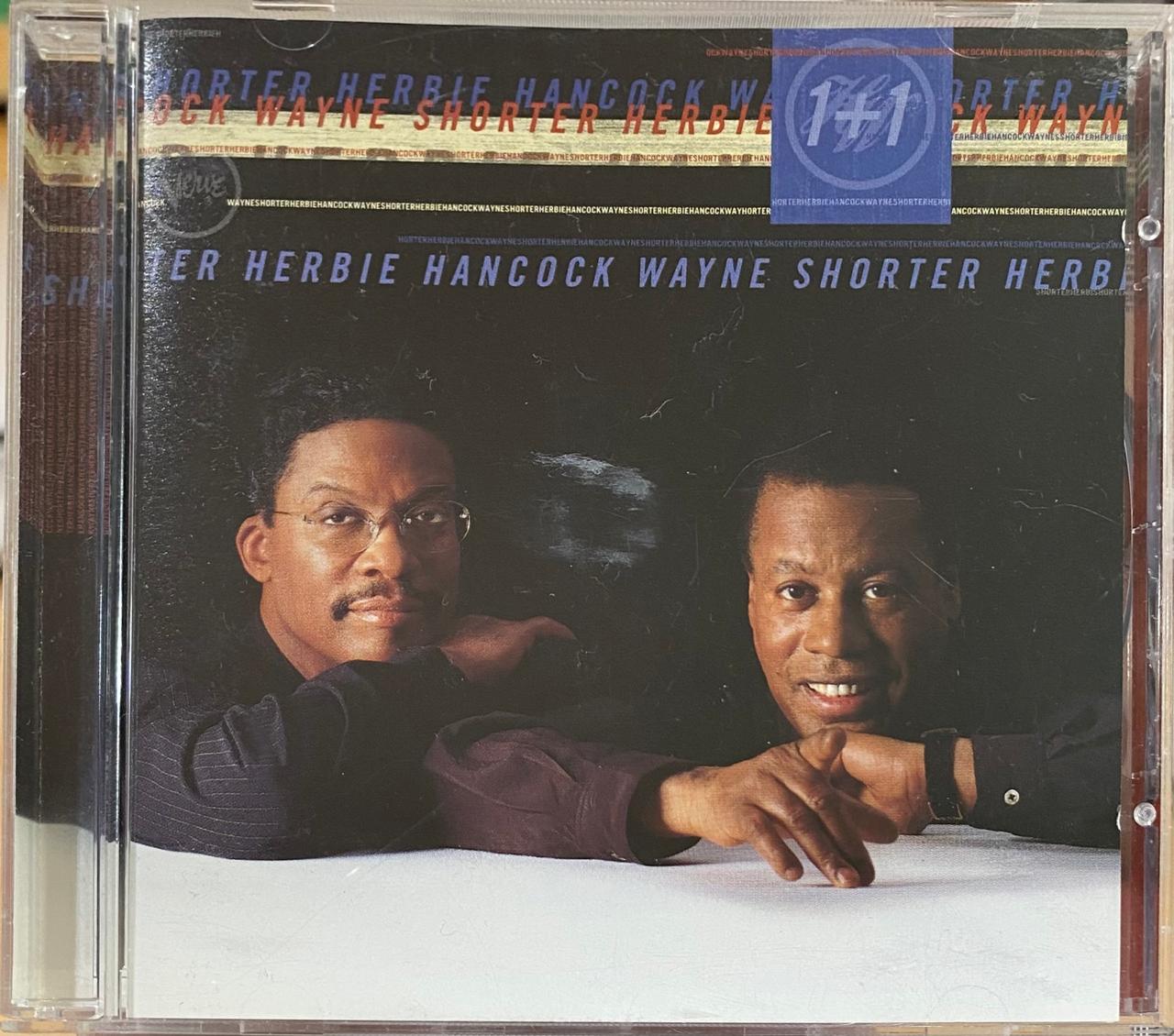 Herbie Hancock, Wayne Shorter – 1+1 (CD, usado, 1997)