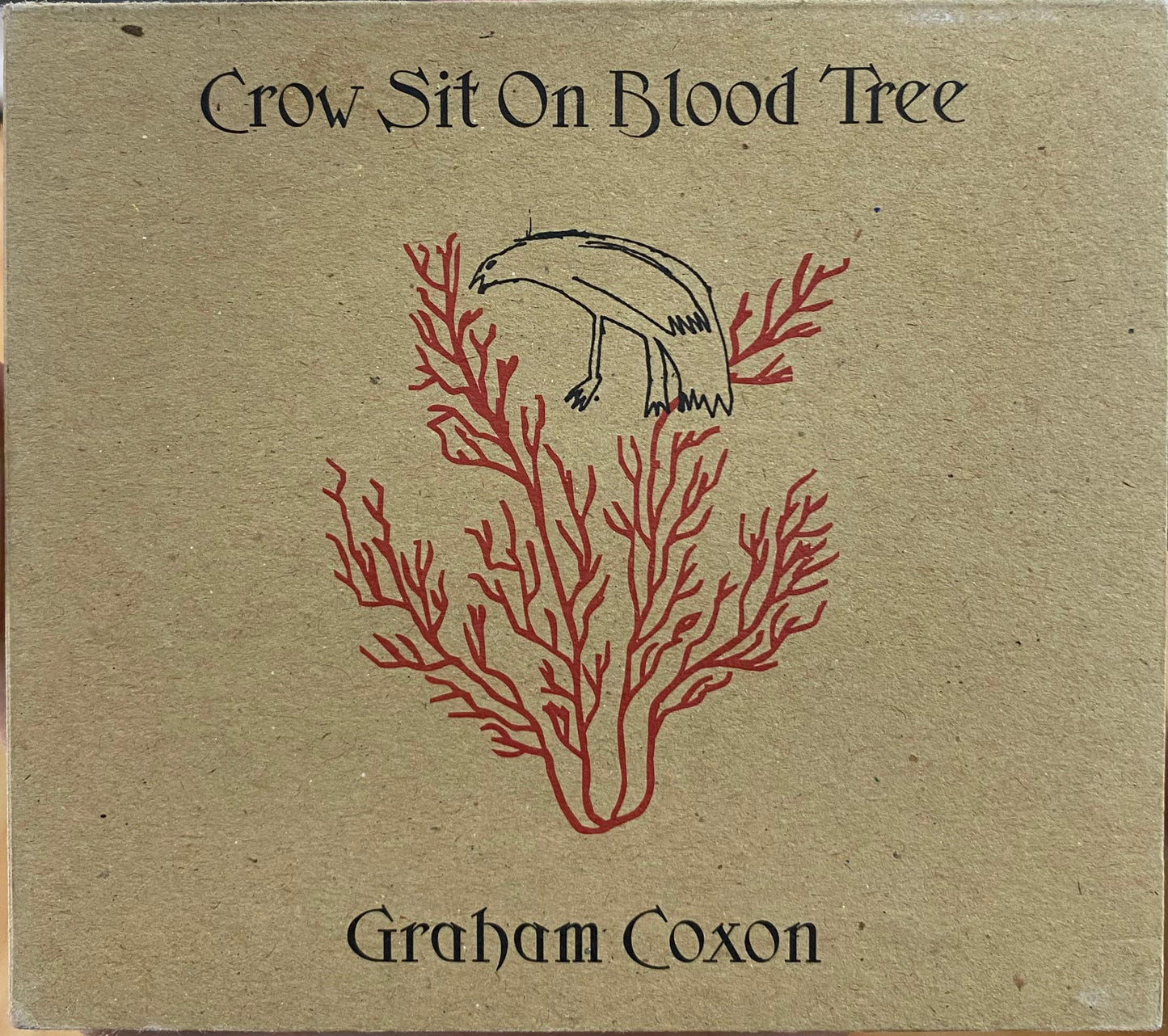 Graham Coxon – Crow Sit On Blood Tree (CD, usado, Europa, 2001)