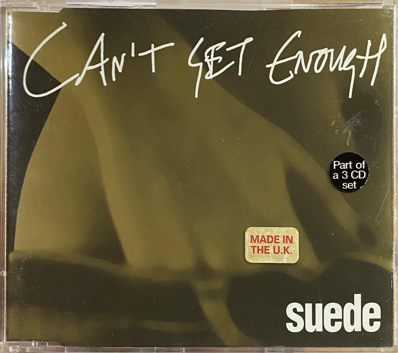 Suede – Can't Get Enough (CD, usado, Reino Unido, 1999)