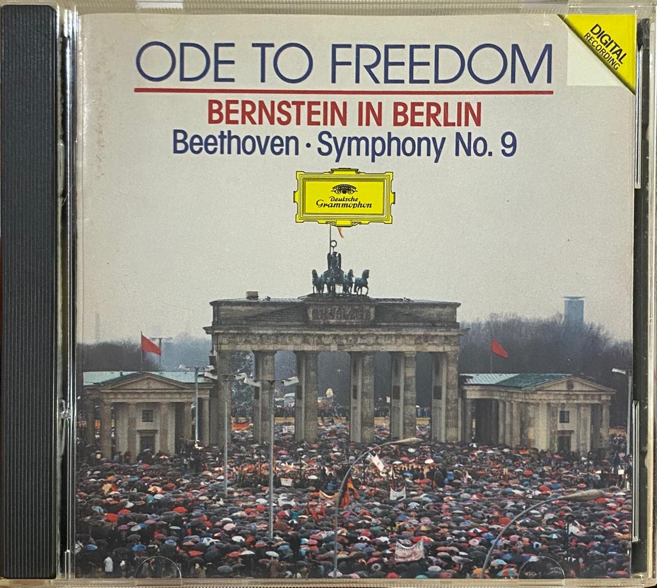 Beethoven, Bernstein – Ode To Freedom · Bernstein In Berlin · Symphony No. 9 (CD, usado, EE.UU., 1990)