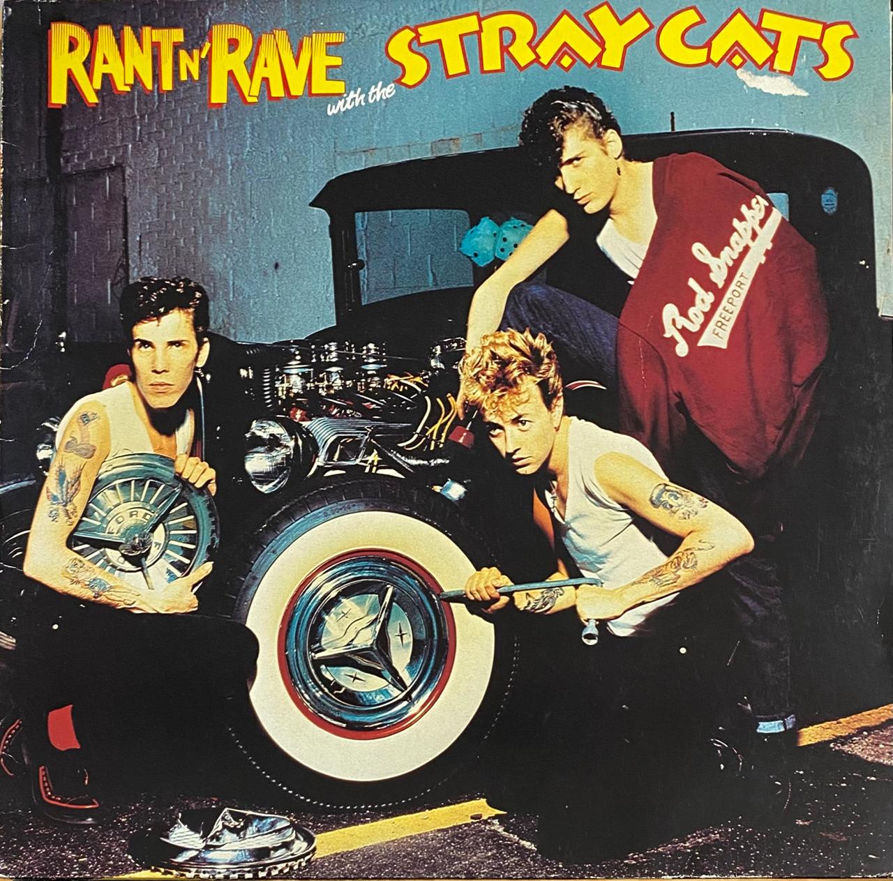 Stray Cats – Rant N' Rave With The Stray Cats (vinilo, usado, Alemania, 1983)