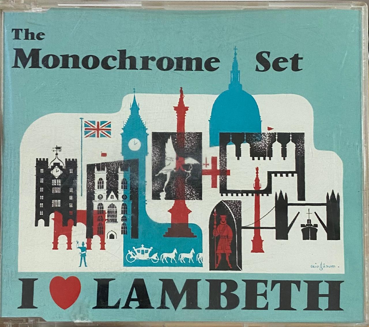 The Monochrome Set – I Love Lambeth (CD, single, usado, Reino Unido, 1995)