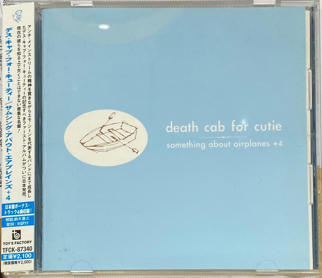 Death Cab For Cutie – Something About Airplanes +4 (CD, usado