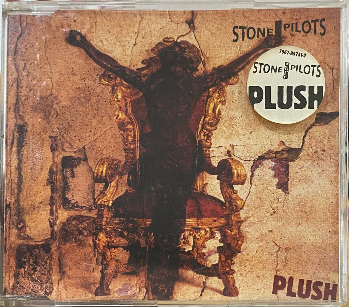 Stone Temple Pilots – Plush (CD, single, usado, Reino Unido, 1993)