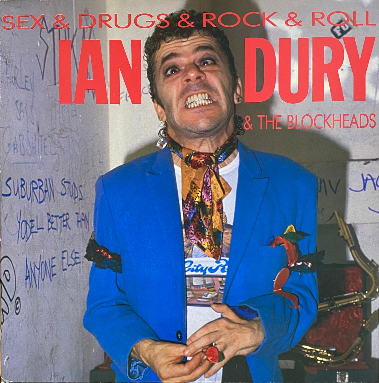 Ian Dury & The Blockheads – Sex & Drugs & Rock & Roll (vinilo, usado, Reino Unido, 1987)