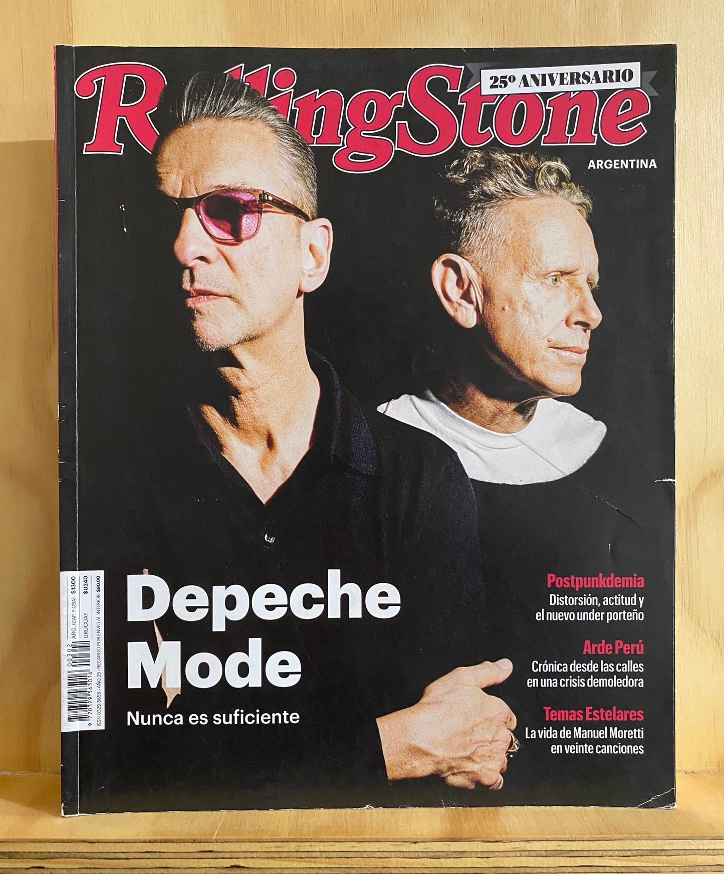 Rolling Stone Argentina, RS 302, mayo 2023, Depeche Mode (25 discos que cumplen 25 1998-2023, Alejo Stivel, postpunkdemia)