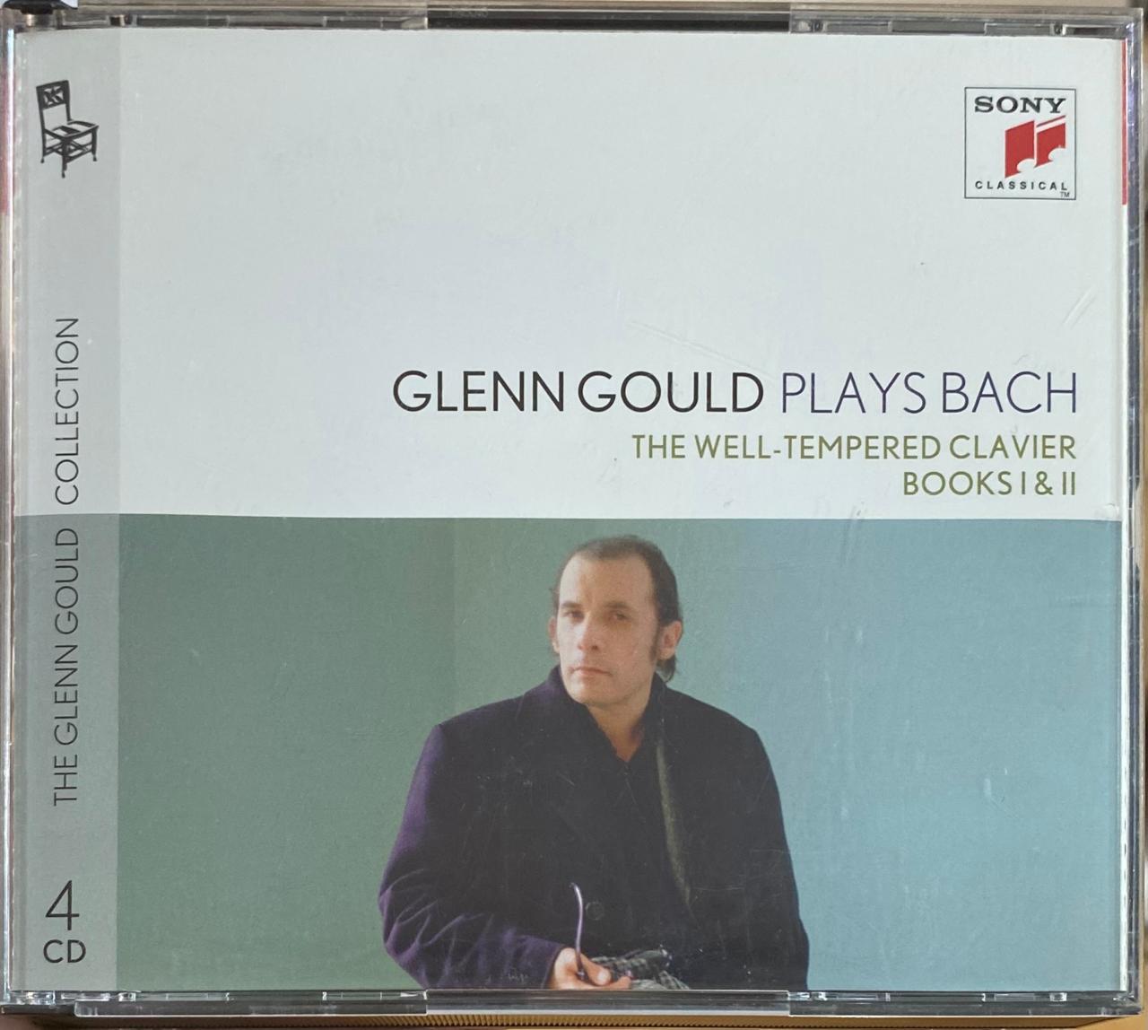 Glenn Gould Plays Bach – The Well-Tempered Clavier Books I & II (4 x CD, usado, Europa, 2012)