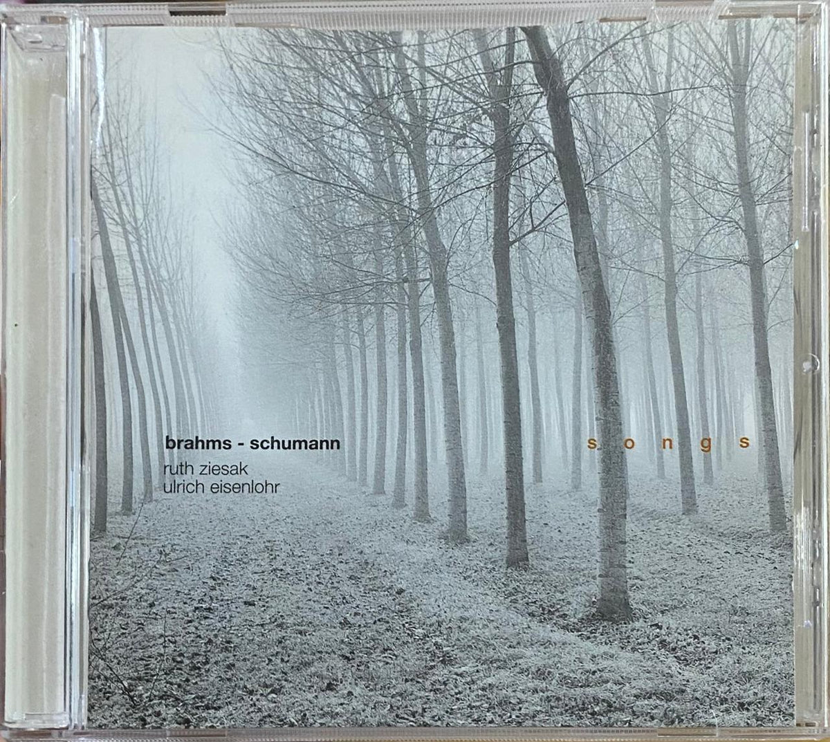 Brahms - Schumann, Ruth Ziesak, Ulrich Eisenlohr – Songs (CD, usado, Austria, 1999)