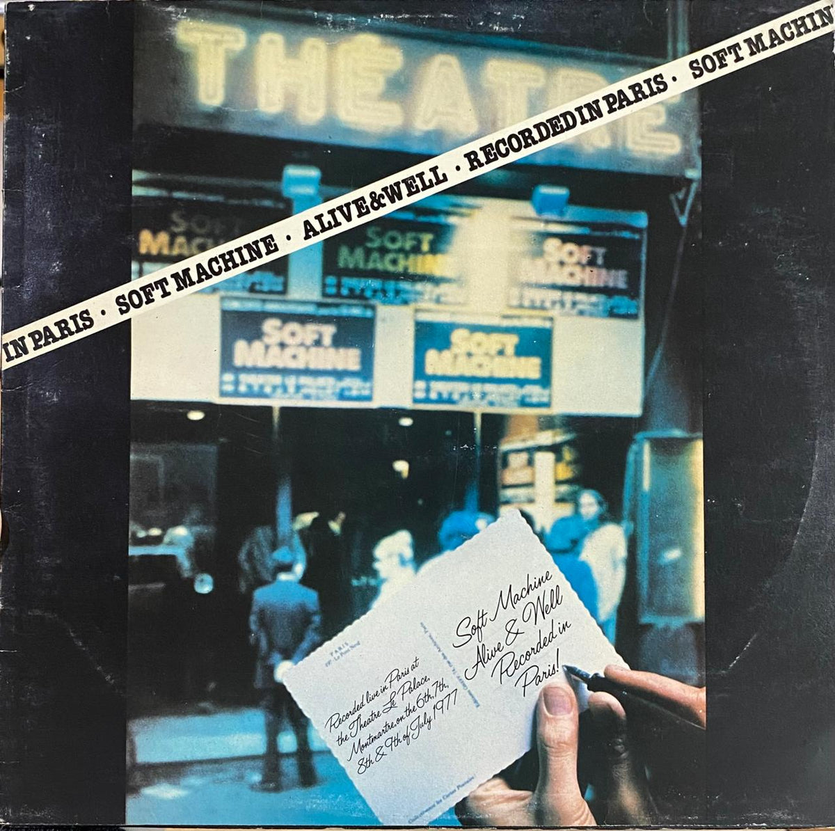 Soft Machine – Alive And Well Recorded In Paris (Vinilo, usado, Reino Unido, 1978)