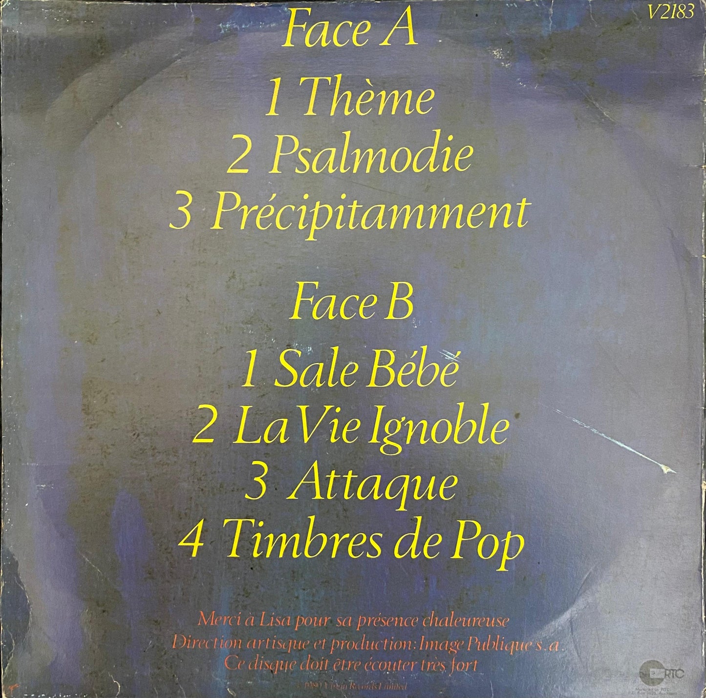 Public Image Limited – Paris Au Printemps = Paris In The Spring (LP, Reino Unido, 1980)