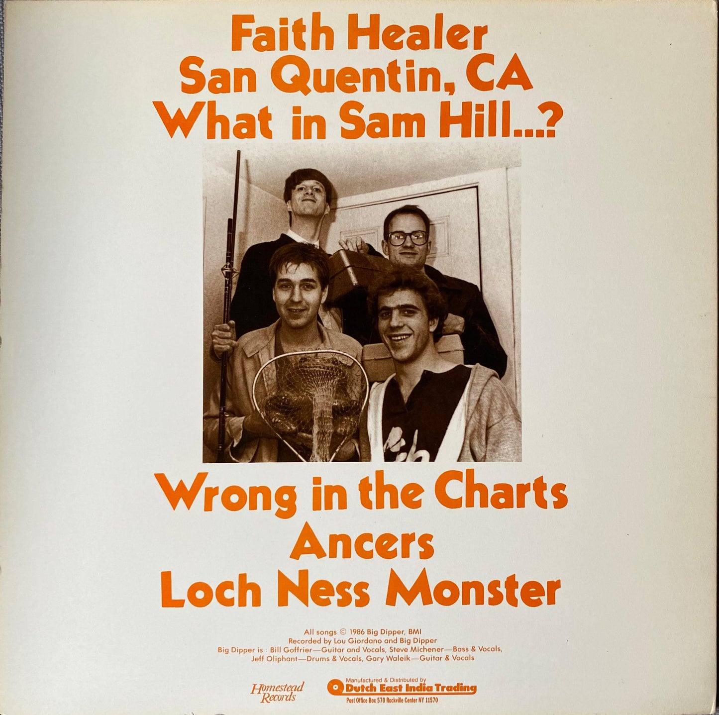 Big Dipper – Boo-Boo (12", EE.UU., 1987)